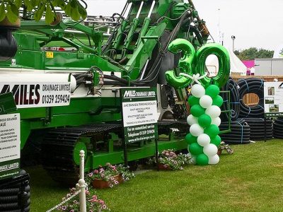 Miles Drainage at the Suffolk Show 2018, Ipswich, Suffolk